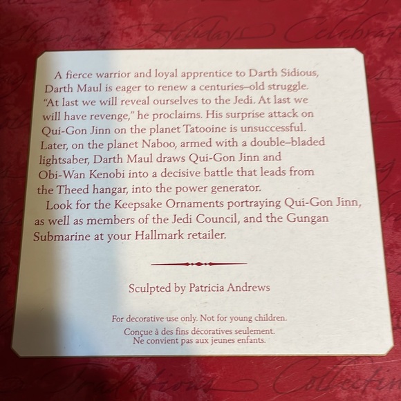 Star Wars Darth Mail Christmas Ornament - Picture 8 of 9